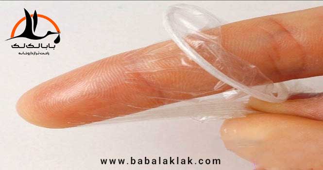 کاندوم خیلی نازک روی دست برای لذت جنسی