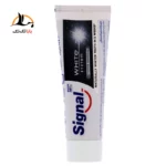 خمیر دندان سفید کننده زغالی سیگنال signal white system-activated charcoal