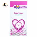 خرید کاندوم تاخیری کاندوم قلبی ایکس دریم long love