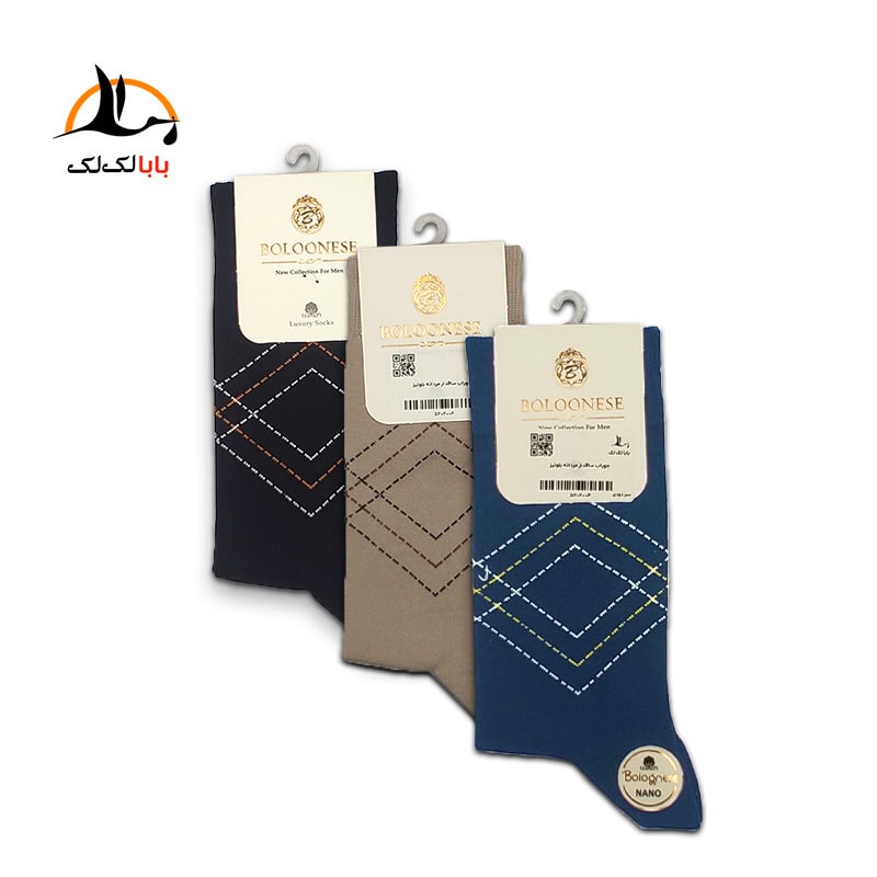 خرید انواع جوراب ساقدار مردانه بلونیز 2933 رنگ رسمی