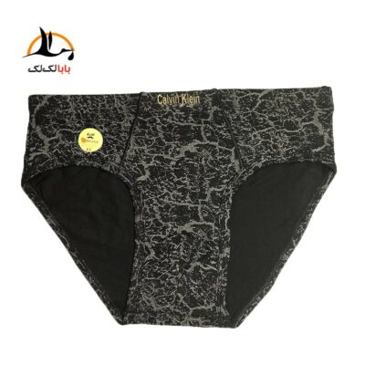 قیمت خرید شورت اسلیپ مردانه کتان طرح ماربل کد 5021 ارزان پنبه ای نخی مشکی