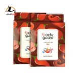 2 عدد ژل ساشه لوبریکانت گرم کننده بادیگارد قرمز 3 ساشه