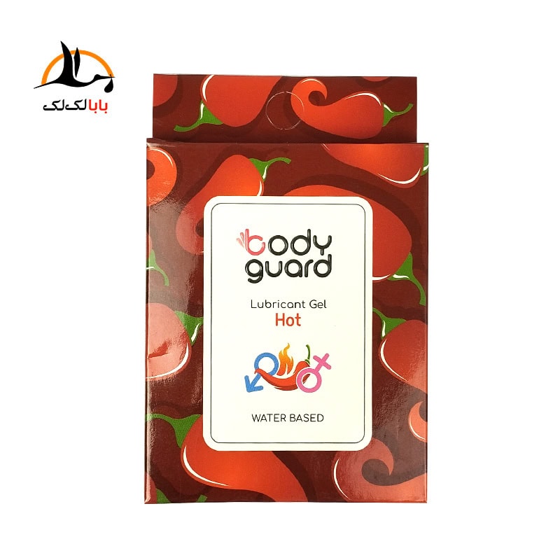 قیمت خرید ژل ساشه لوبریکانت گرم کننده بادیگارد قرمز 3 ساشه