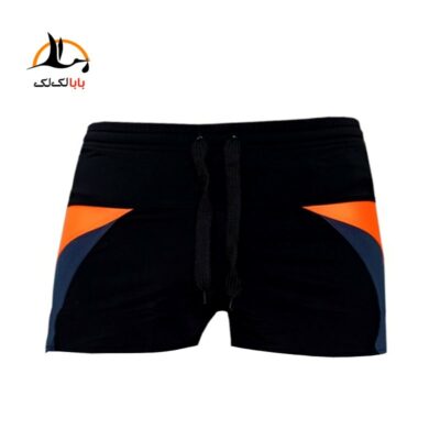 قیمت خرید شورت مایو مردانه پادار پلی استر B501 نارنجی