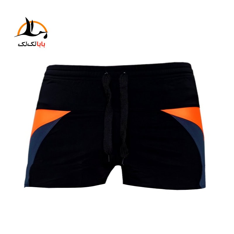 قیمت خرید شورت مایو مردانه پادار پلی استر B501 نارنجی